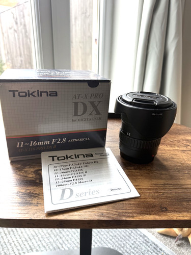 Tokina f 2 - 11-16, mm