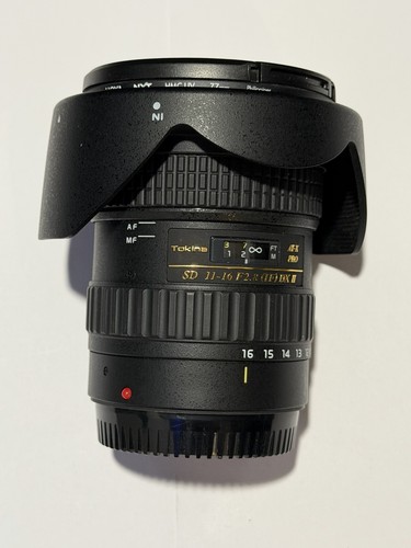 Tokina 16mm 8 - 11-16mm, asferical